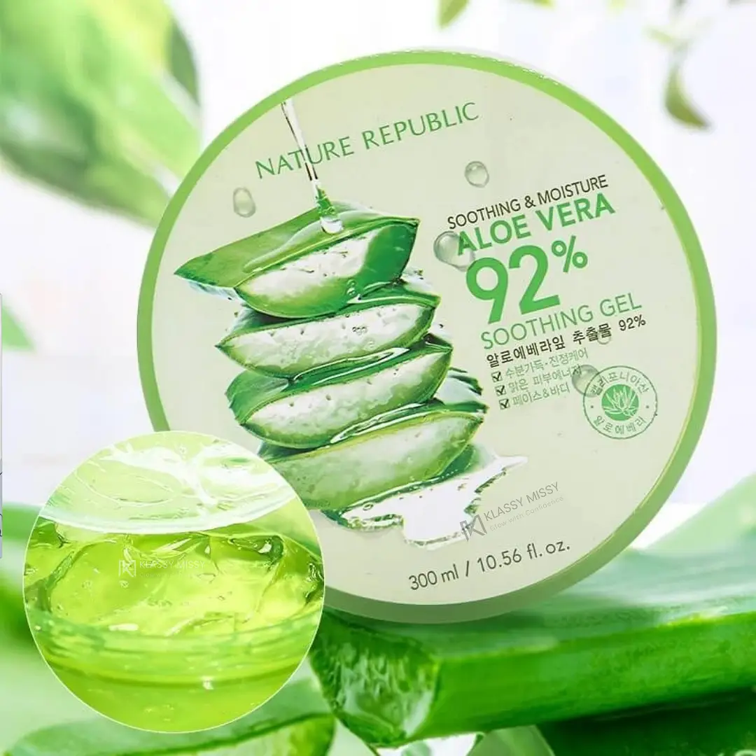 FOOD A HOLIC Calming & Moisturizing Aloe Vera Purity 92% Soothing Gel 300ml