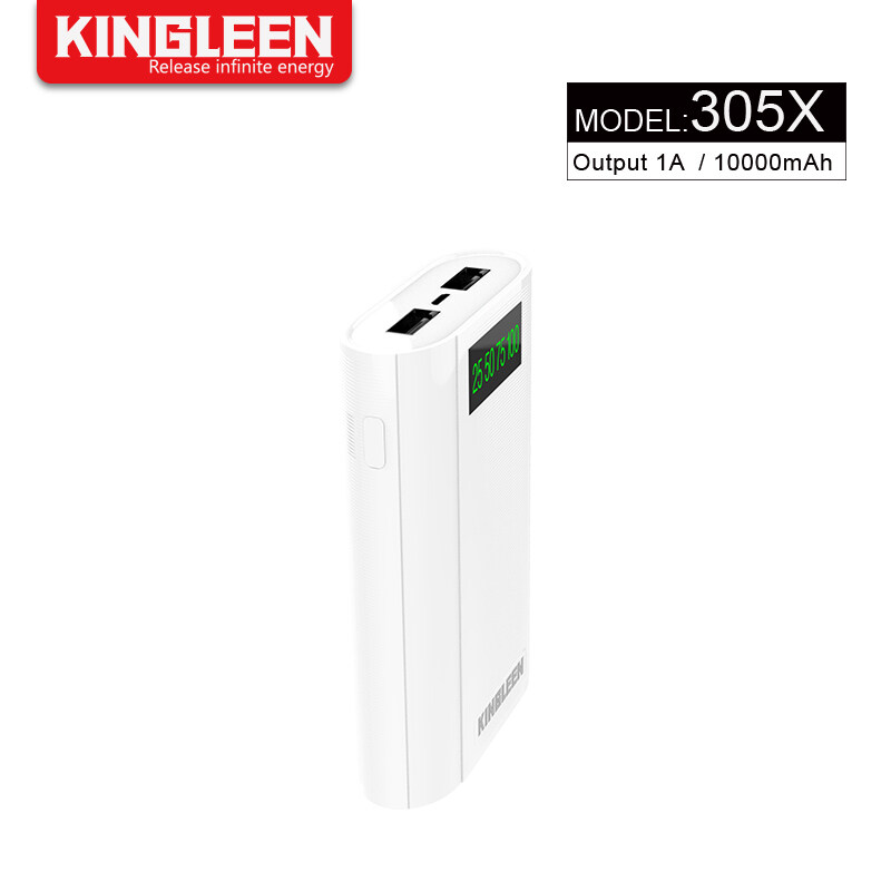 Original KINGLEEN 305X Power Bank 10000mAh –Fast Charging | Dual USB Output | Lightweight & Travel-Friendly | Model 305X – Lowest in Daraz_ Wholesale price