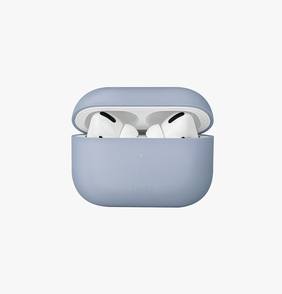 (শুধুমাত্র কভার) Airpods Pro / pro 2 silicone Case with for apple logo