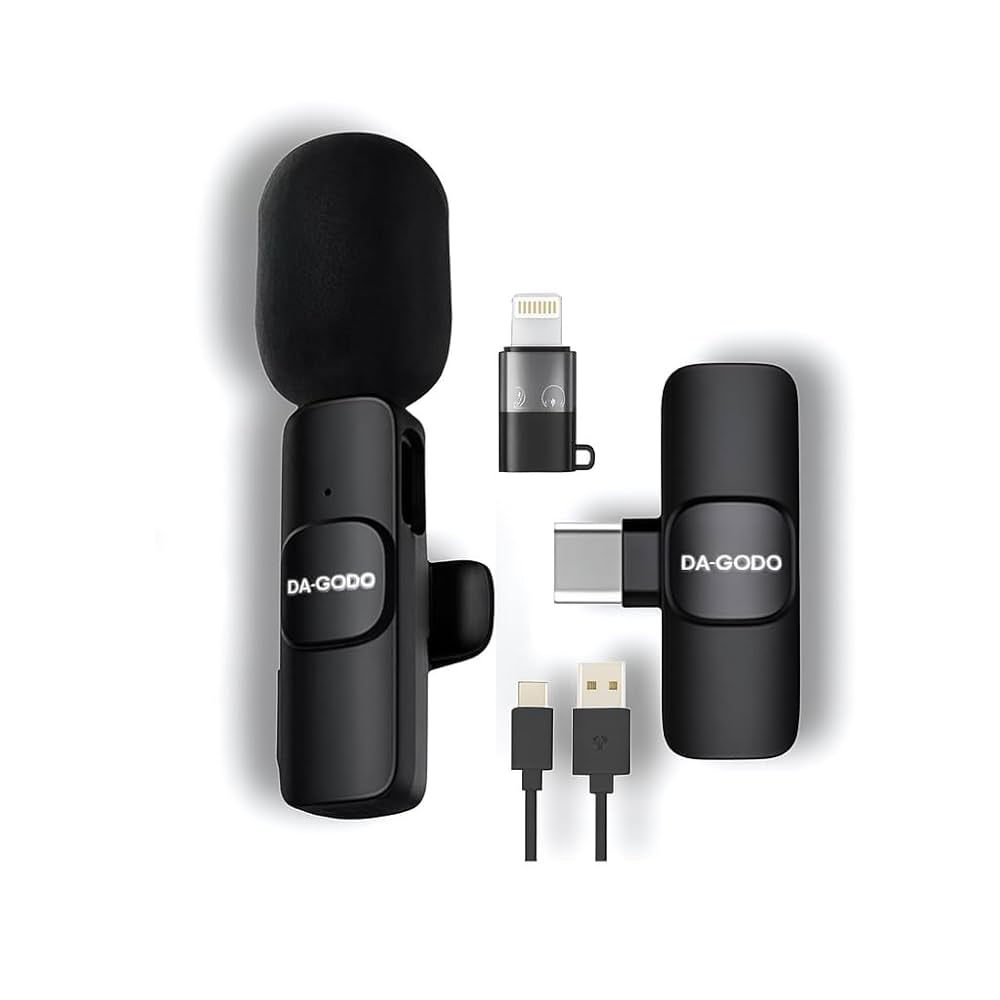 K8 Wireless (typc) Lavalier Microphone - Noise Cancelling for Professional Use