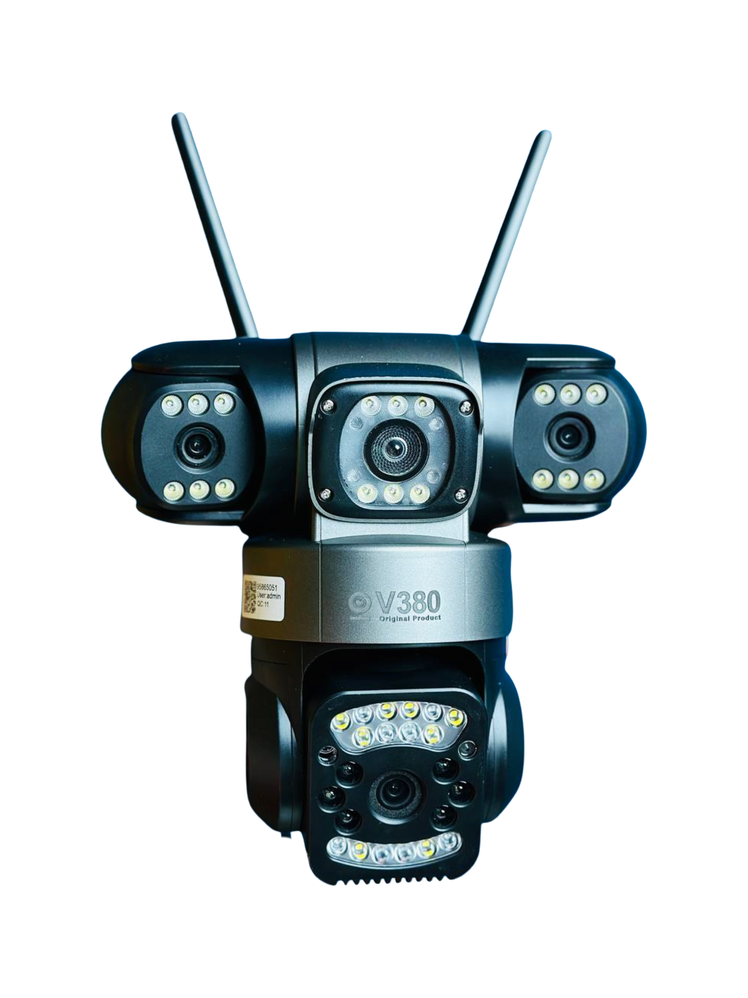 OUTDOOR V380 PRO 3lens 6MP(2MP+2MP+2MP) 10XZOOM IP66 Wireless Camera