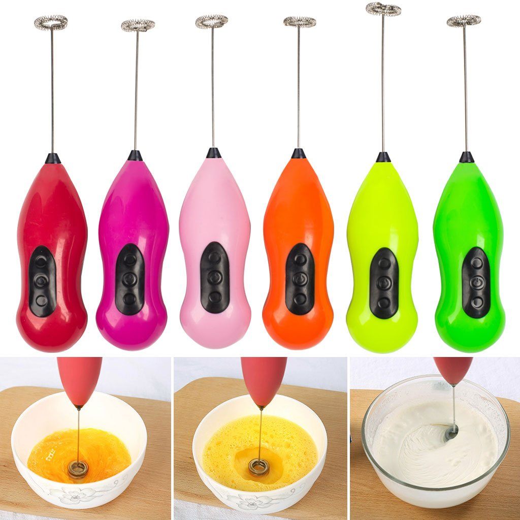 Mini Drink Frother, Portable Hand Blender for Lassi, Milk, Coffee, Egg Beater Mixer.