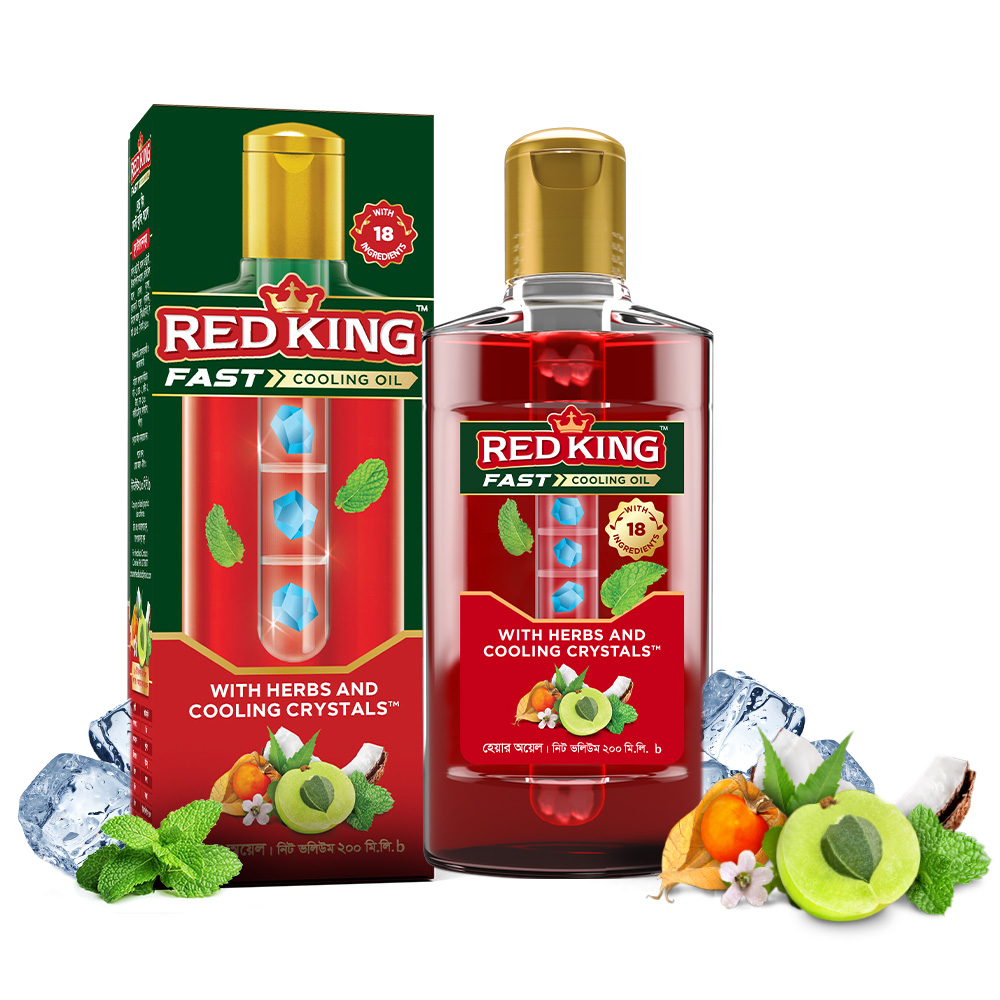 Red King Men's Cooling Oil 200ml