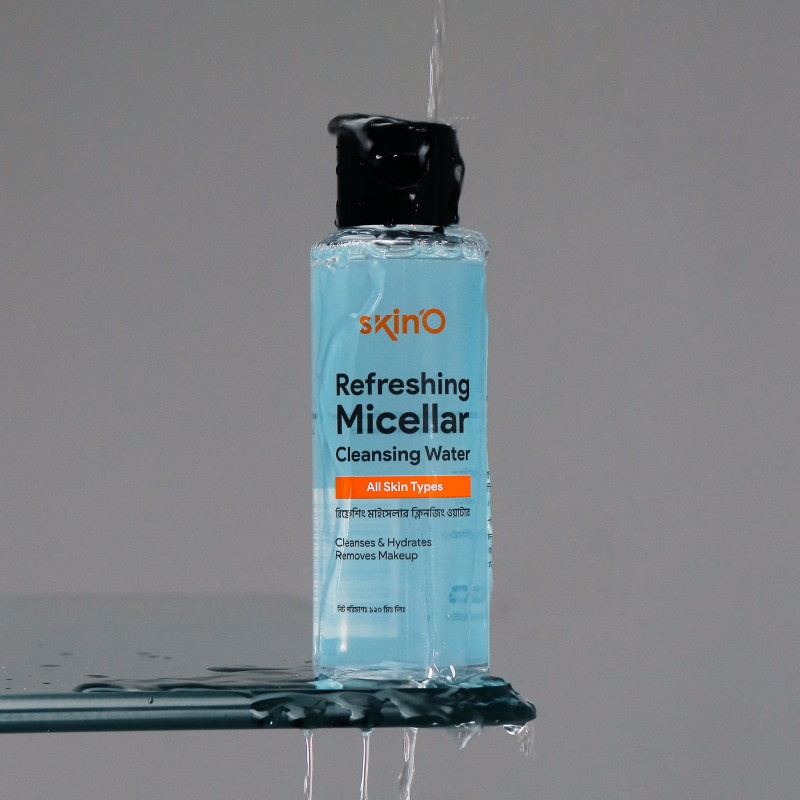 sKinO Refreshing Micellar Cleansing water 100mL By NS Glamour Mart