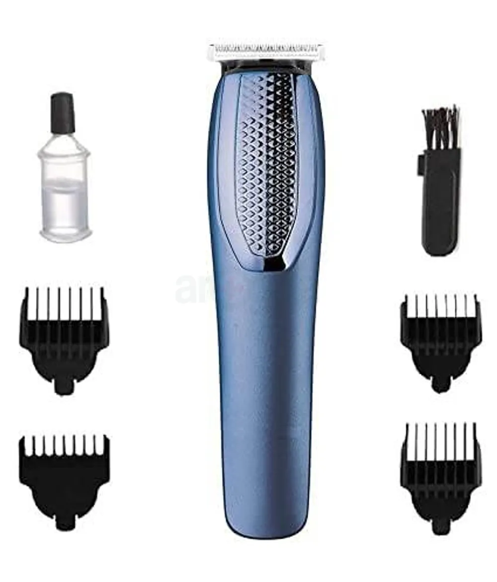 HTC AT-1210 Beard Trimmer And Hair Clipper For Men 45 min Runtime 4 Length Settings (Blue) Affordable Trimmer