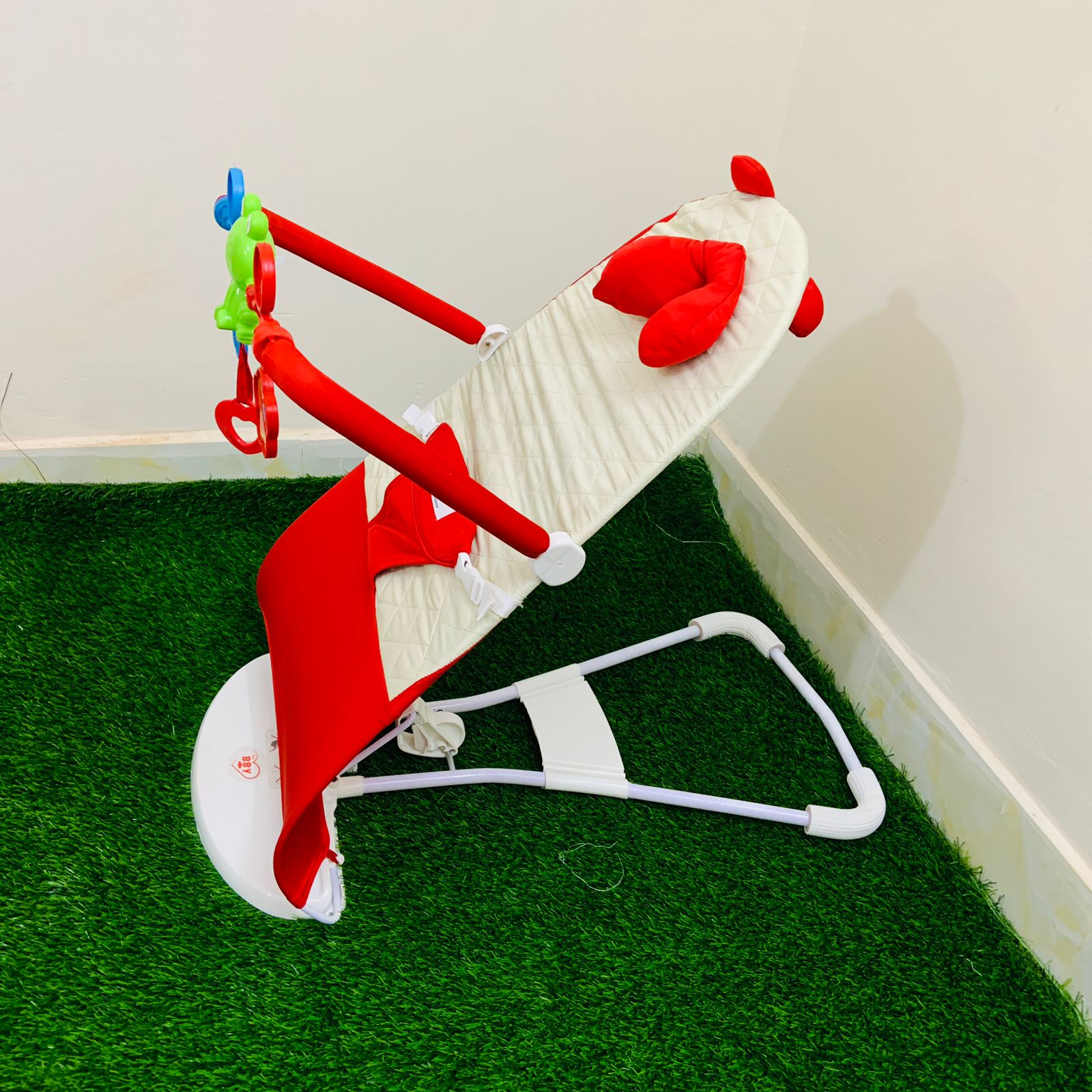 【Hot New Release】 Rack For Baby Bouncer Stroller Arch For Baby Car Seat Baby-Safe Wooden Pillar Rack Baby Bouncer Accessory ZHIXING