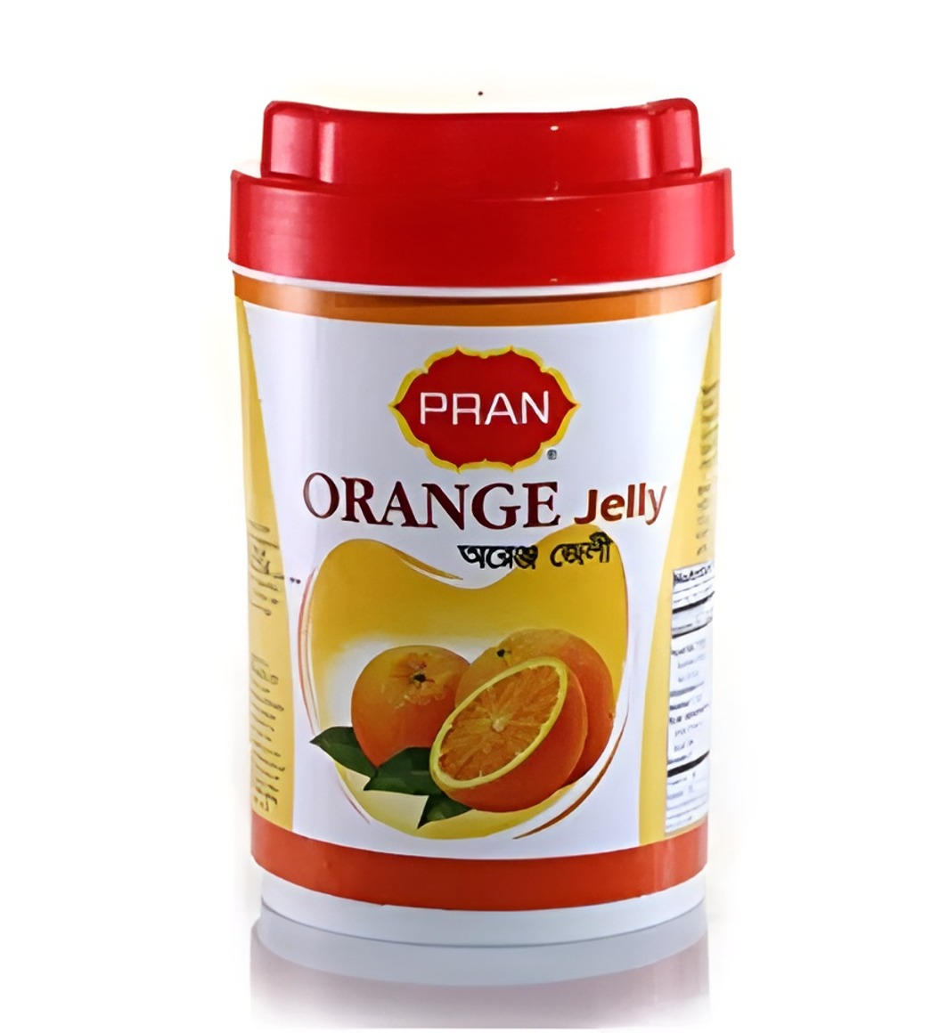 Pran Orange Jelly-900 gm plastic Jar
