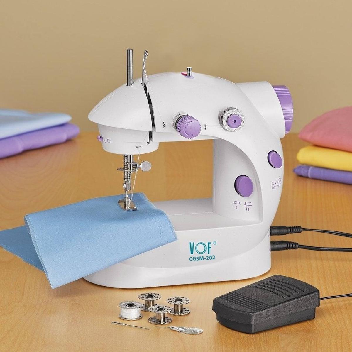 Dual Speed Portable Mini Electric Pedal Sewing Machine