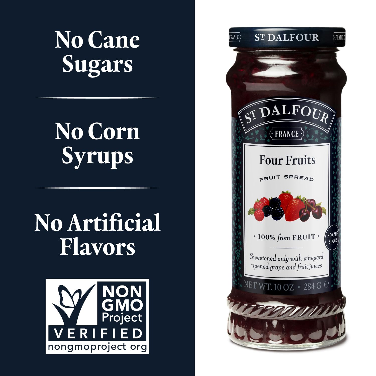 St-Dalfor Jam 4 Fruits 284g