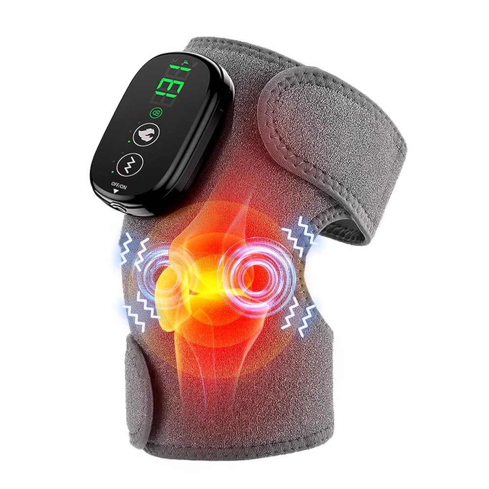 Cordless Heated Knee & Joint Massager – Touch Screen Control