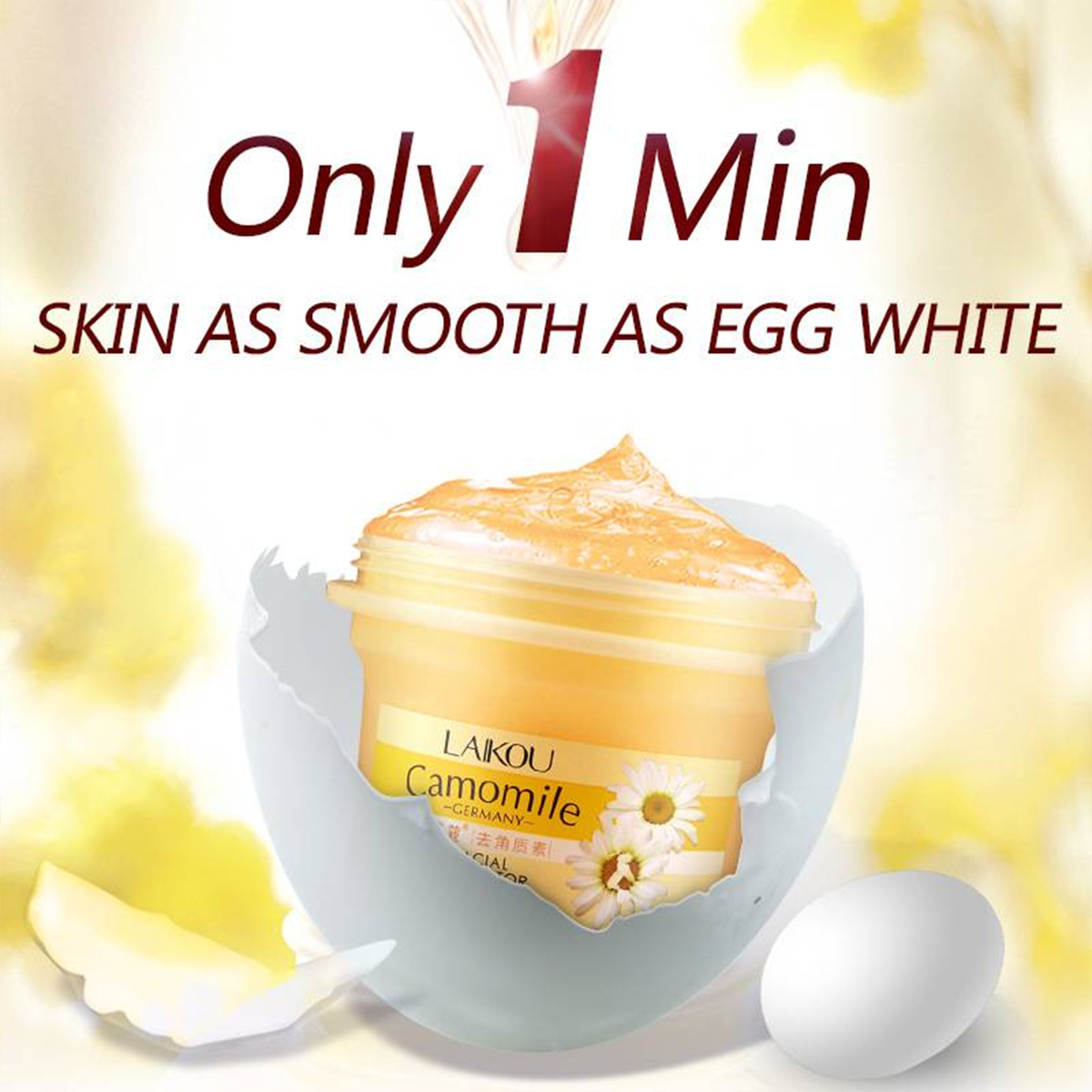Laikou Camomile Facial Exfoliator Gel - 120g