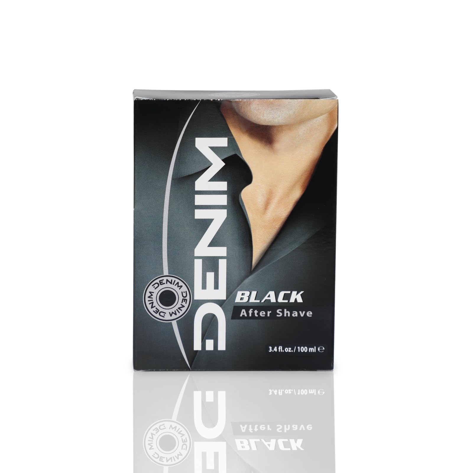 Denim Black Aftershave For Men - 100Ml