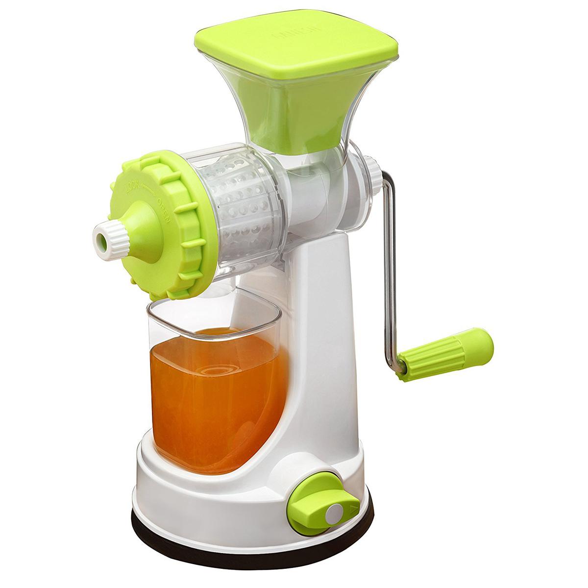 Food Grade Plastic Fruit and Vegetable Hand Juicer(Color:- Multiple)