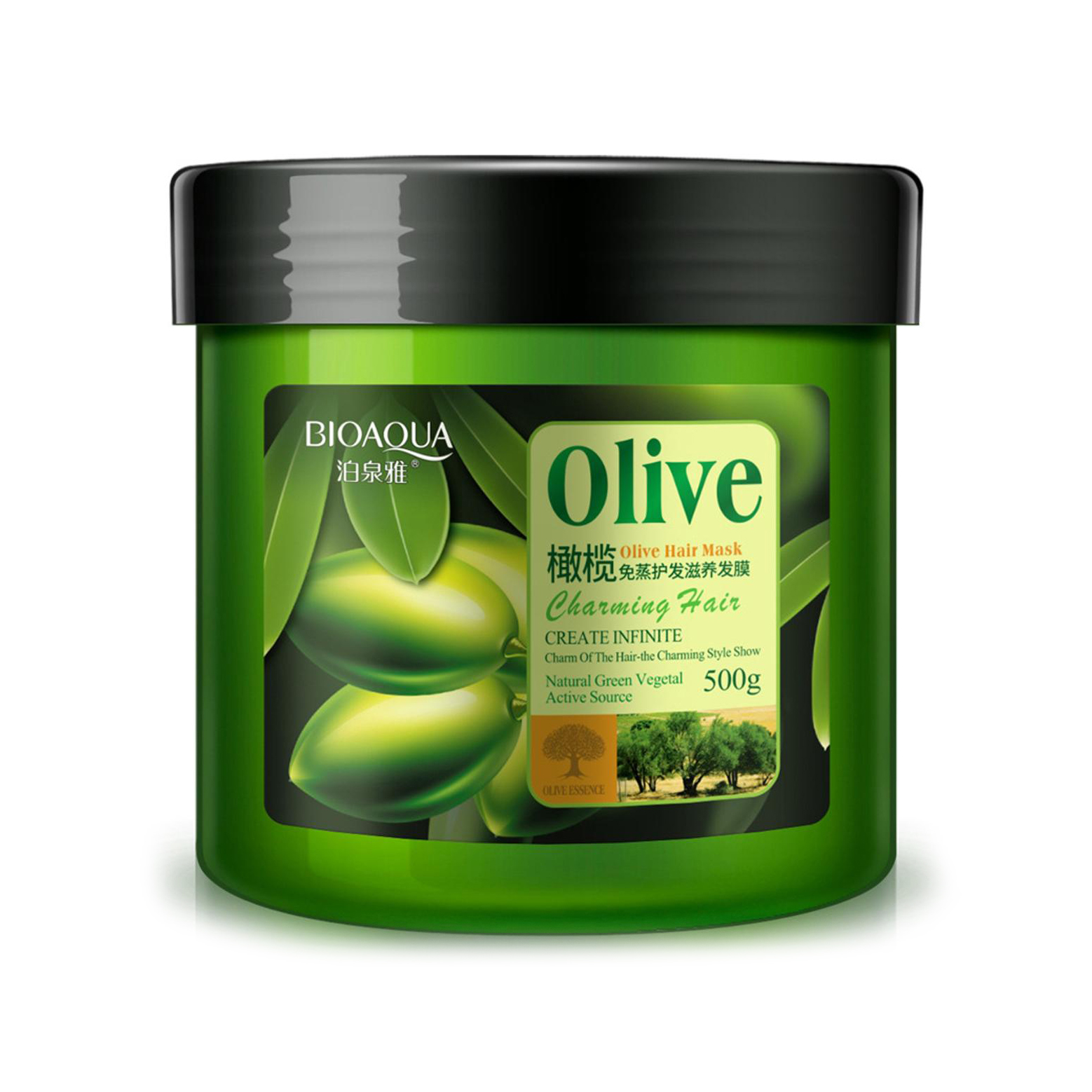 Bioaqua Olive Hair Mask - 500g