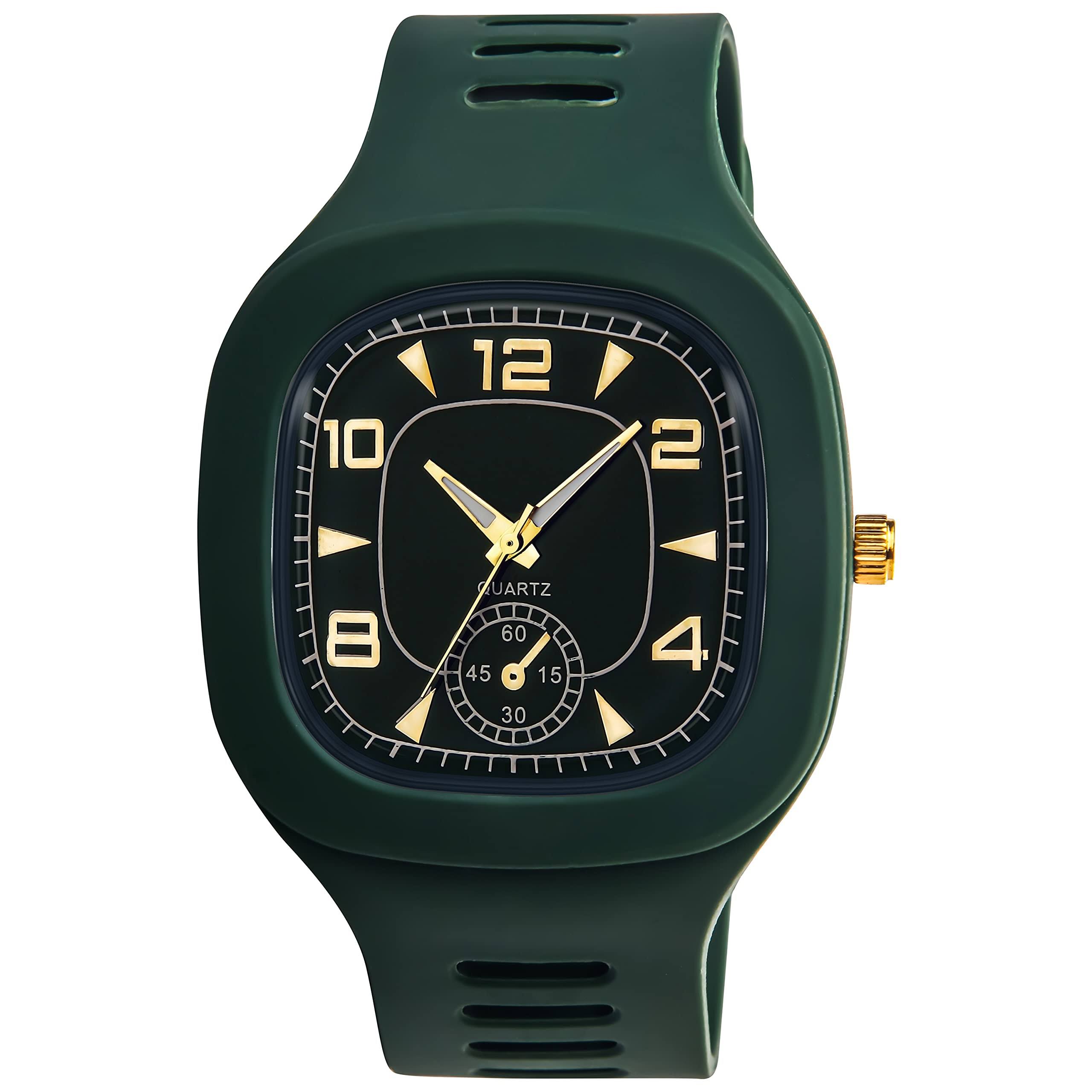 New Silicon Analogue Fashionable Watch For Men - Watch - Watch For Men - Watch - Watch For Men - Watch - ঘড়ি - Watch For Men