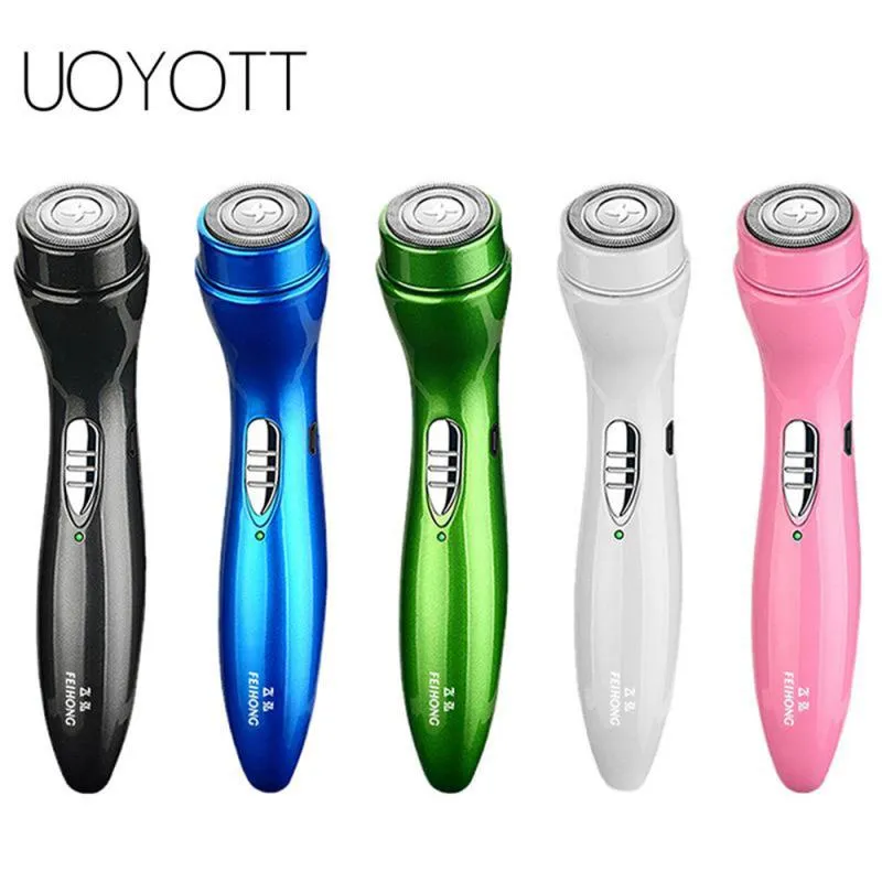 【Customizable】 1 Pcs Electric Men Shaver Mini Portable Whole Body Depilator Hair Remover Trimmer