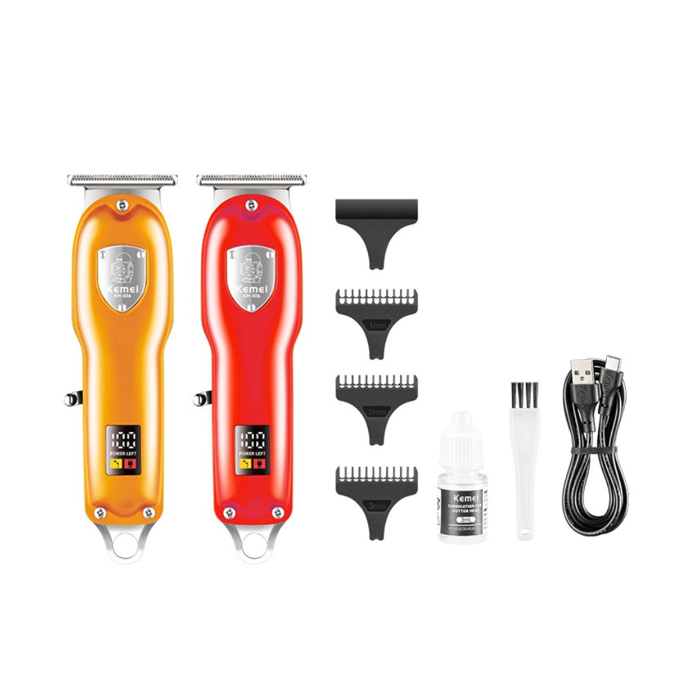 Kemei KM-1550 Professional Hair Clipper and Beard Trimmer Salon Series for Men