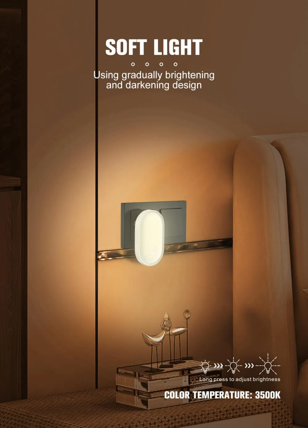 LDNIO Intelligent Sensor Night Light Y1