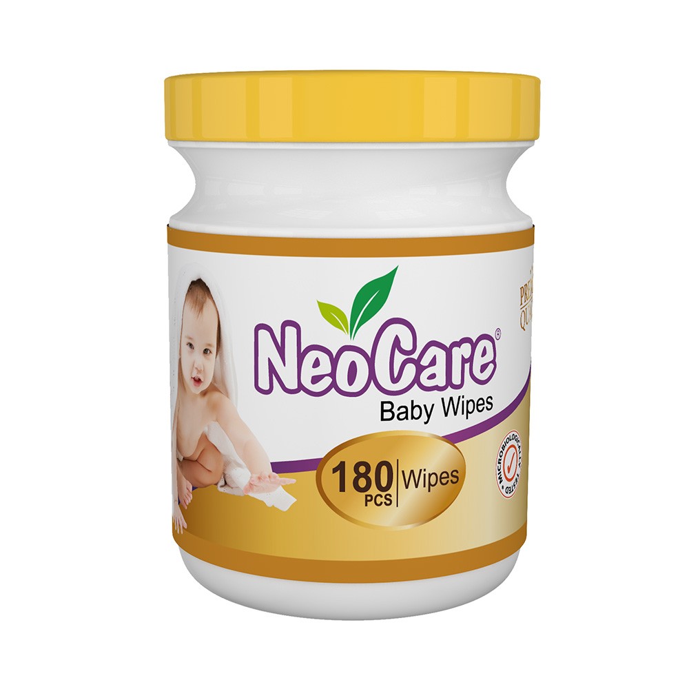 NeoCare Baby Wipes 180 S (Canister)