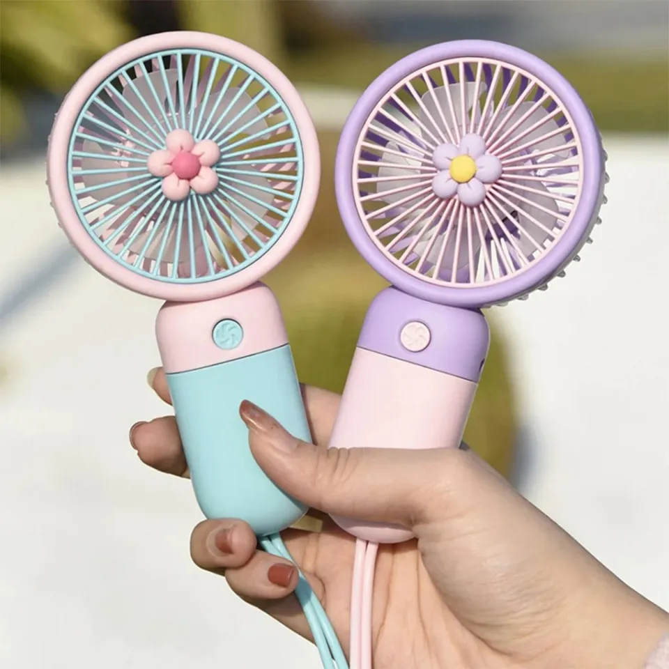 Portable Mini Rechargeable Travel Fan For Indoor And Outdoor Use Handheld 3 Gear Speed Desktop Fan Stylish Fan – Travel Fan, Mini Fan Body, USB Charging, Perfect for Outdoor & Indoor Use By Pucxo
