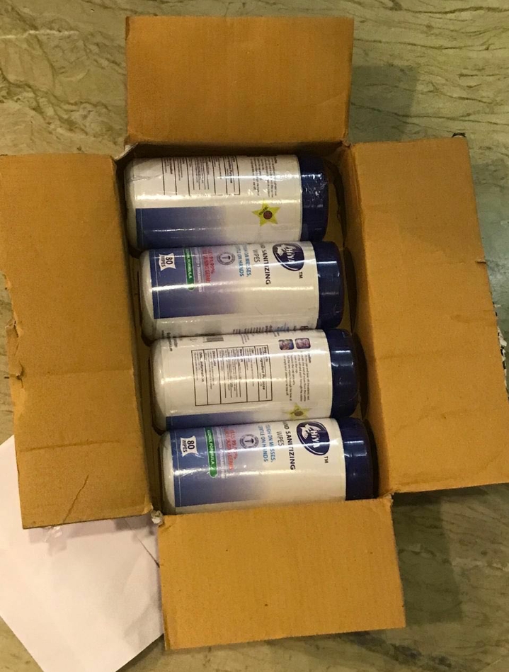 Hiya Hand Sanitizing Wipes 60wipes