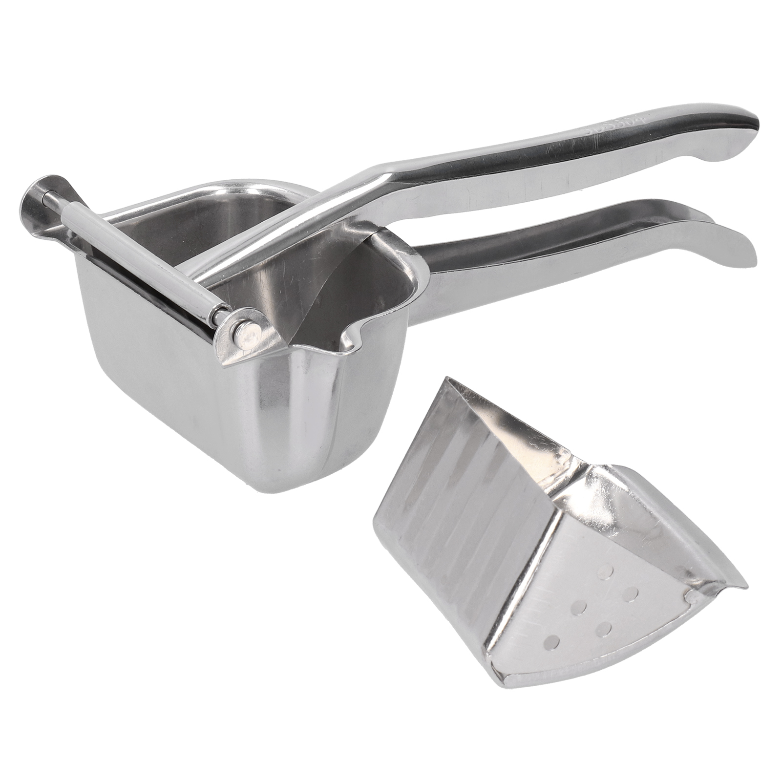 Multifunctional Real Stainless Steel Manual Juicer - Made of durable and high-quality aluminum alloy material - Sustainable Option