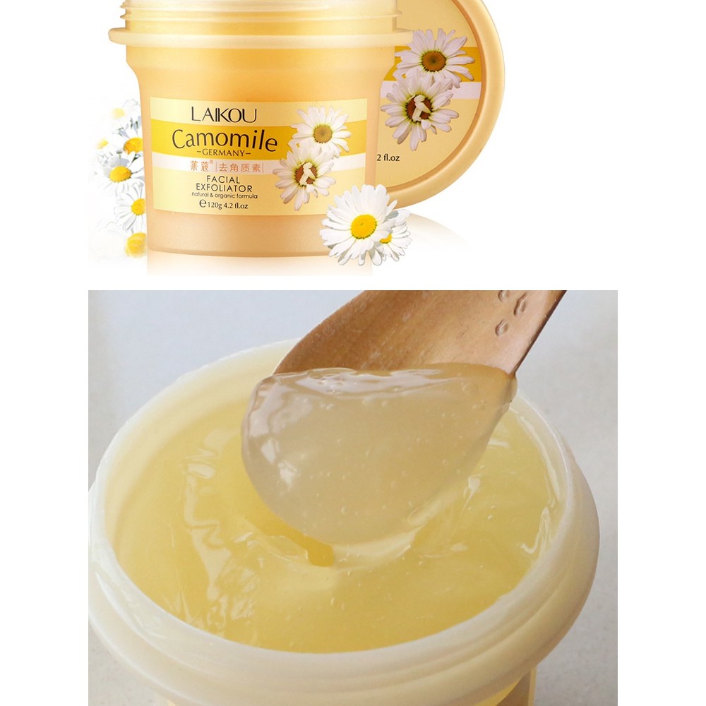 Laikou Camomile Facial Exfoliator Gel - 120g