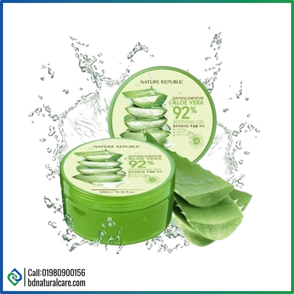 FOOD A HOLIC Calming & Moisturizing Aloe Vera Purity 92% Soothing Gel 300ml
