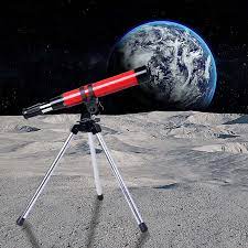 FLH - Kids Outdoor Monocular Natural view and Astronomical Portable Tripod Spotting Scope Children Kids Gift