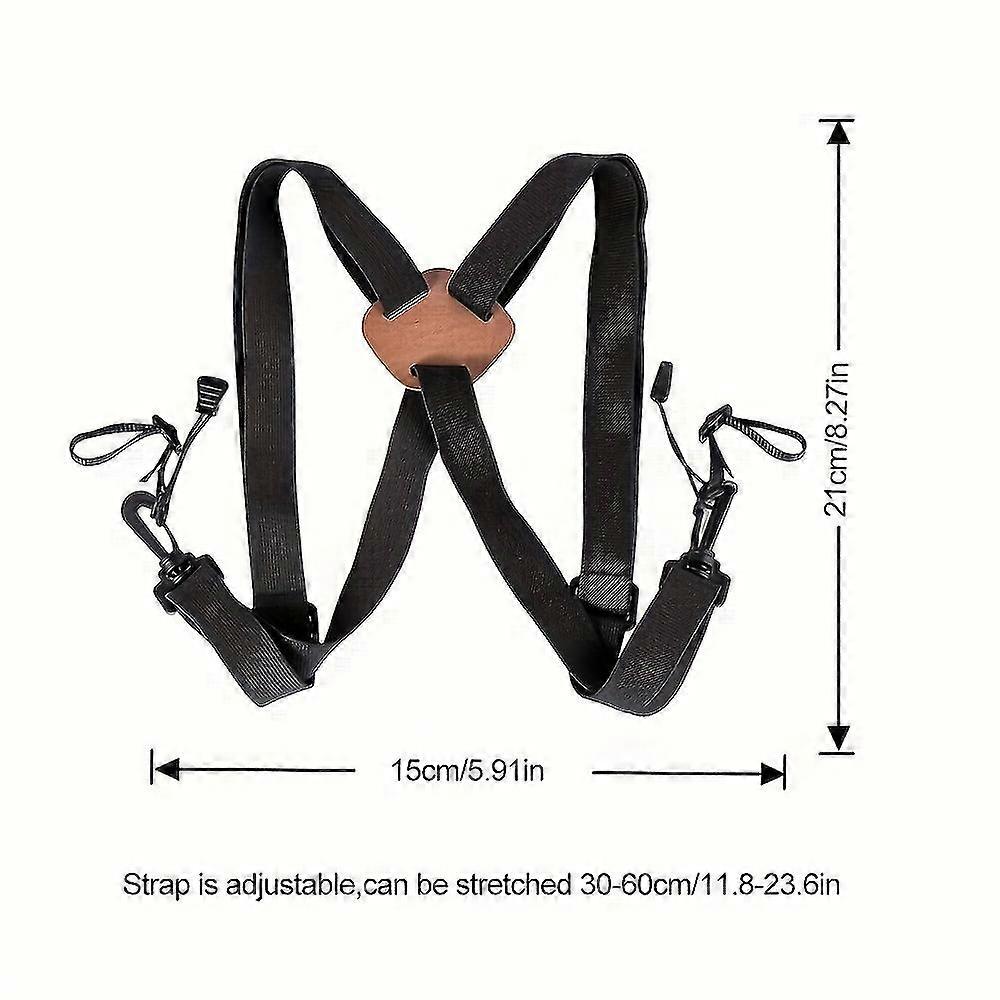 X-Shaped Harness Strap Adjustable Binoculars Carrier Elastic Durable Shoulder Straps Optics Accessories for Binocular