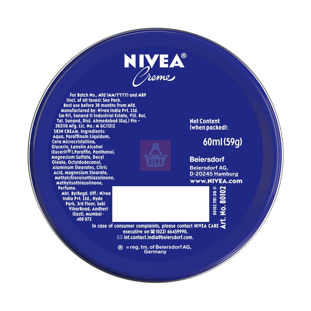 Nivea Cream 60ml All-Purpose Cream
