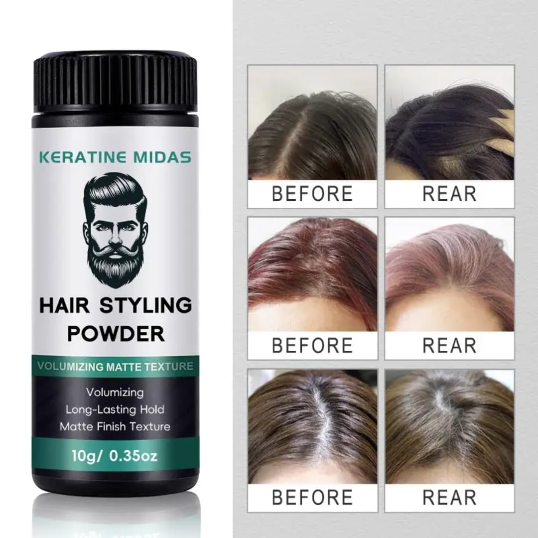 Hair Styling Powder Volumizing Matte Texture Made in Thailand