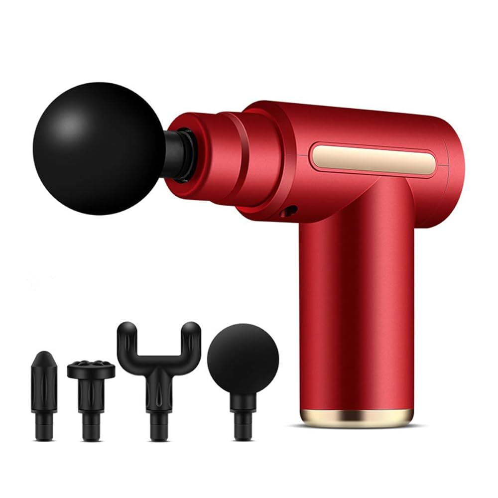 Powerful Handheld Massage Gun for Deep Tissue Relief - Compact & Elegant Design