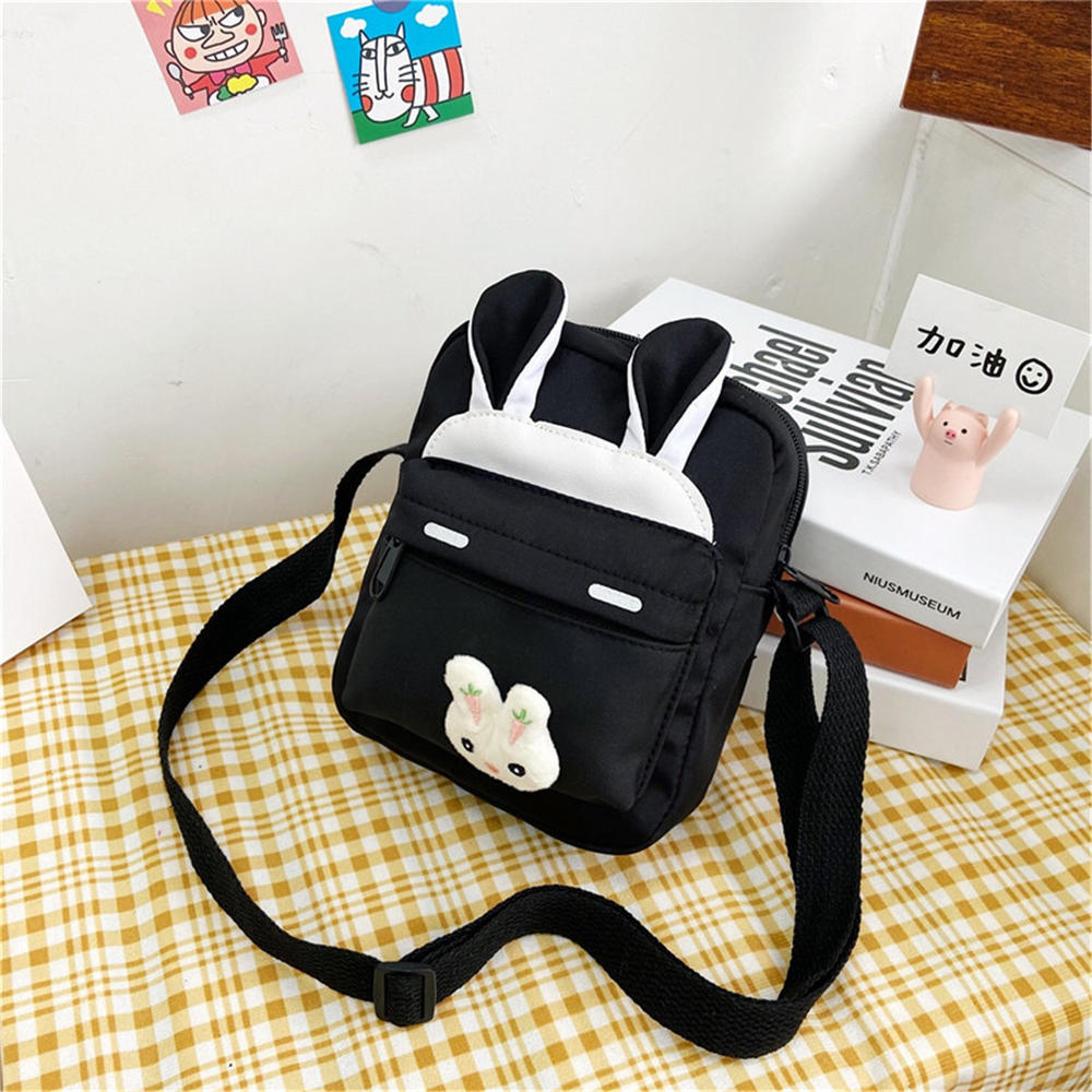 Canvas Cartoon Shoulder Bag Girls Purse Handbags