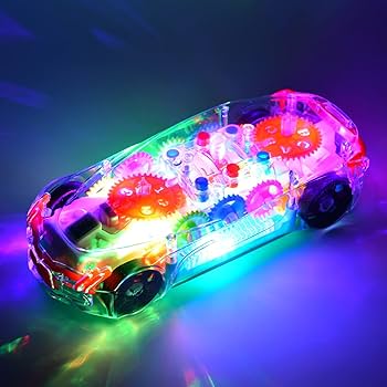 Electric Car Toy With Light Music Luminous Flashing Toy Vehicle for Kid Boys Girls Toy Gift