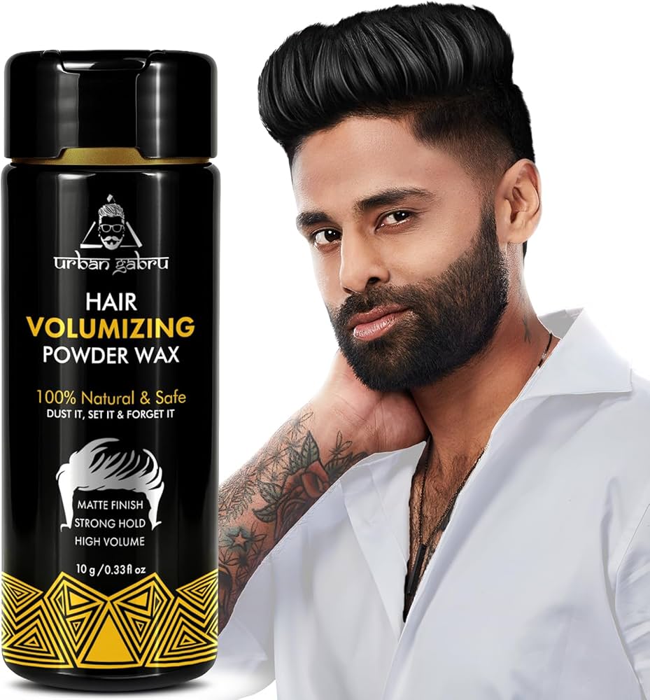 UrbanGabru Hair Volumizing Powder Wax for Men Paraben & Sulphate Free