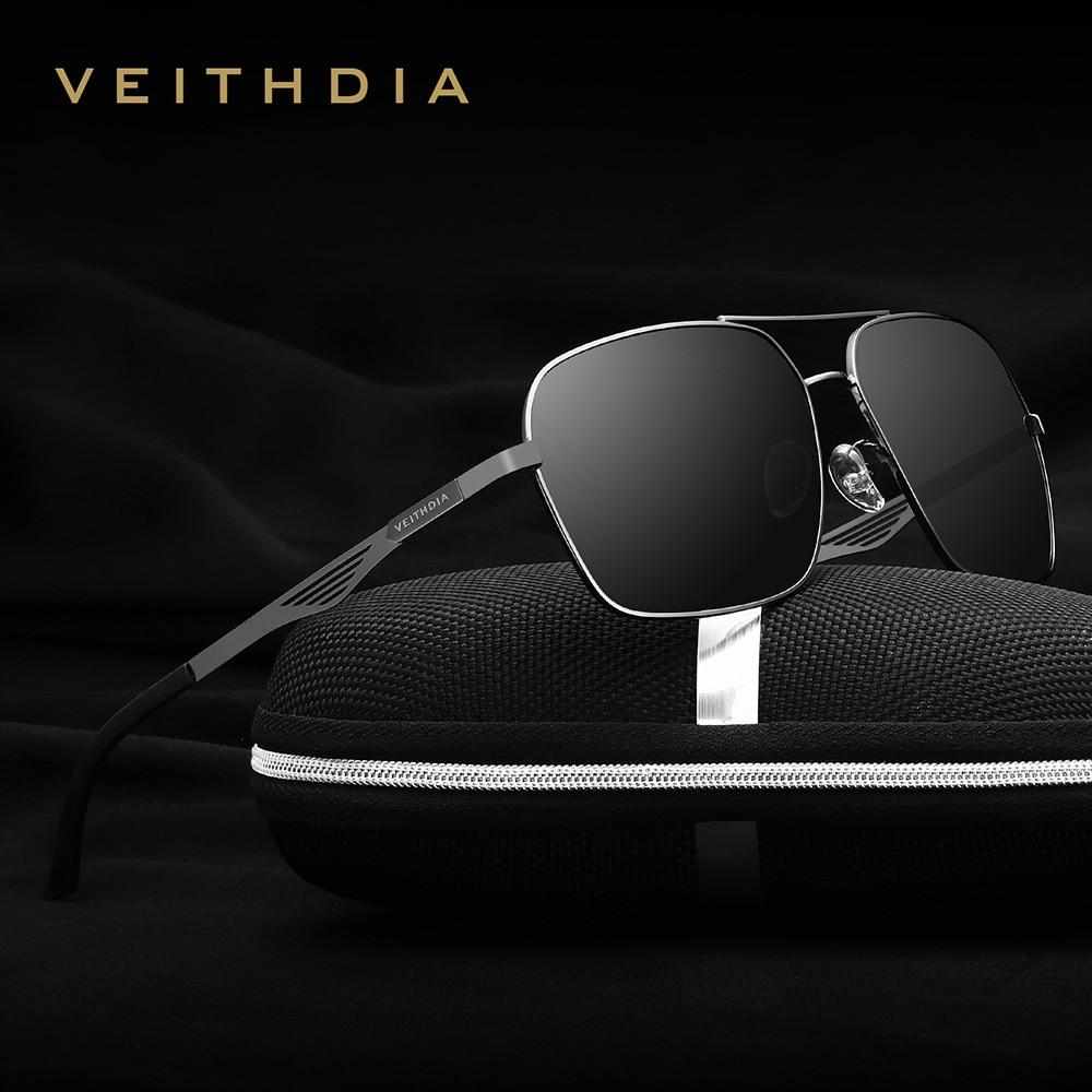 Anti-reflective UV400 Squre sunglass for man