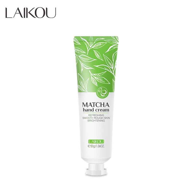 LAIKOU Matcha Hand Cream Hand Moisturiser Hand Lotion Hydration for Dry Hand Skincare 30g