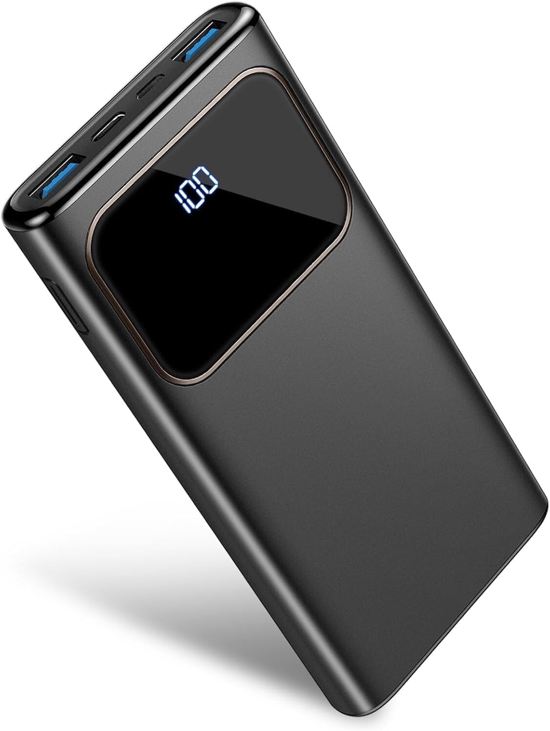 Baseus Bipow 10000mAh Power Bank – 15W Fast Charging with Digital Display | Portable High-Speed Mobile Charger