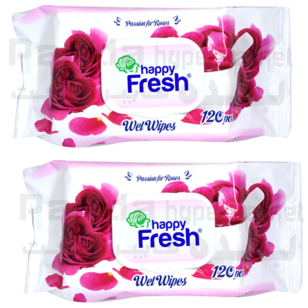 Happy Fresh Wet Tissue Wipes -120 Pcs