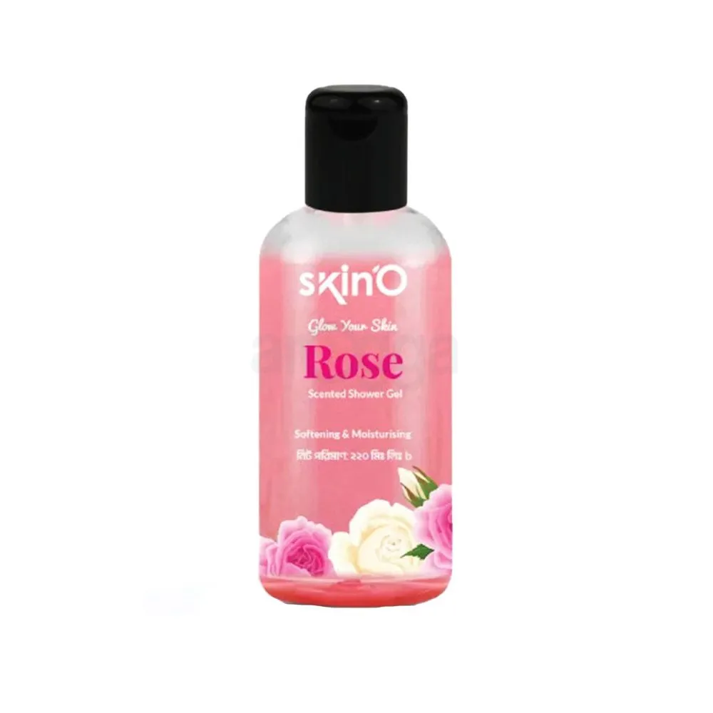skinO Strawberry Scented Shower Gel - 220ml to all skin type