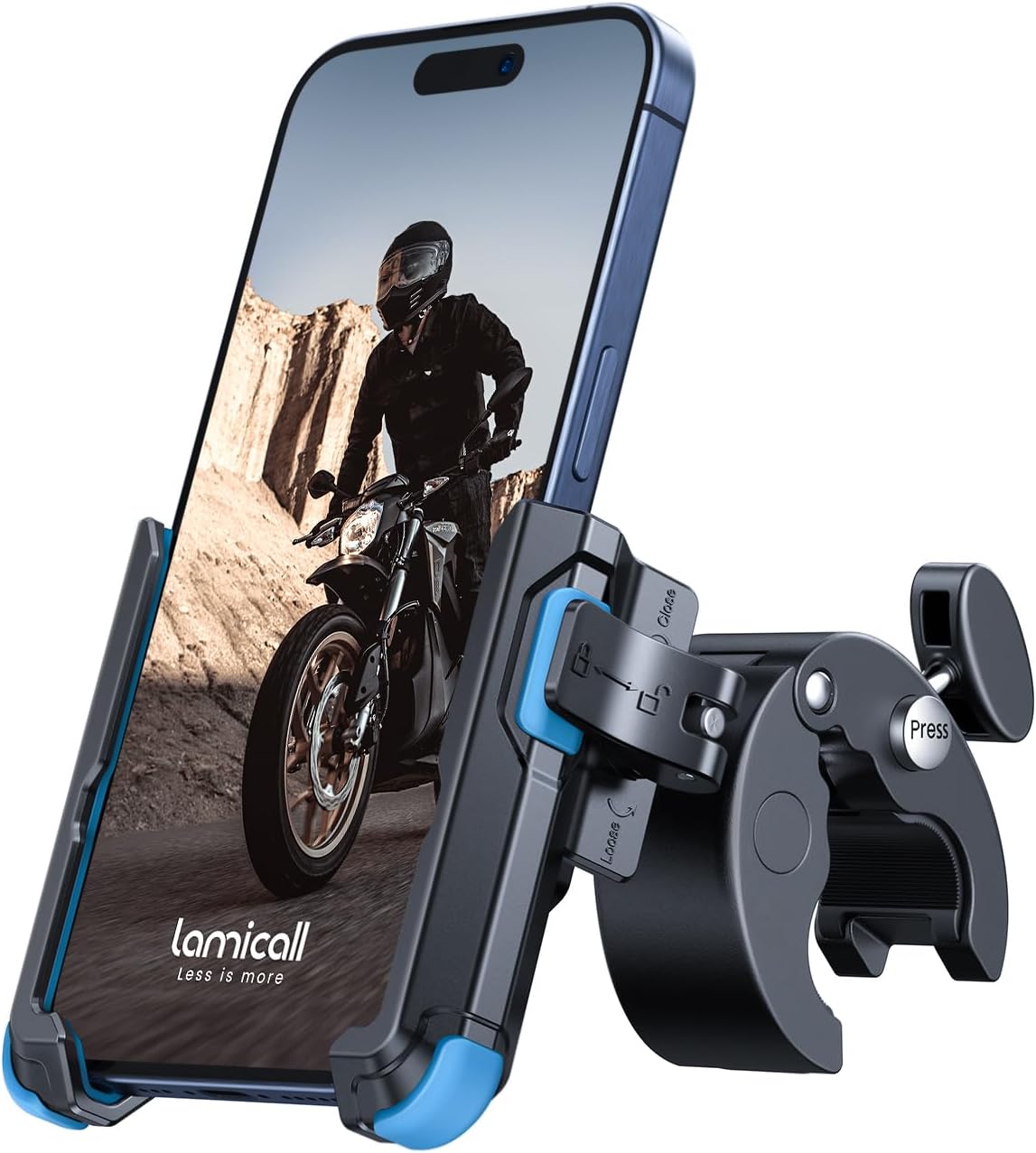 Bike And Cycle Phone Holder With Support Stand - Secure Your Phone For Hands-Free Riding Experience