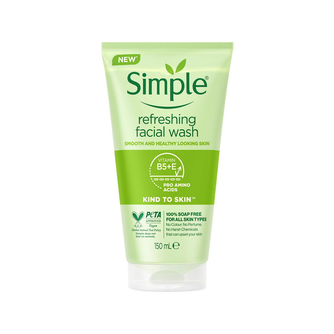 Simple Kind To Skin Refreshing Facial Wash 150ml