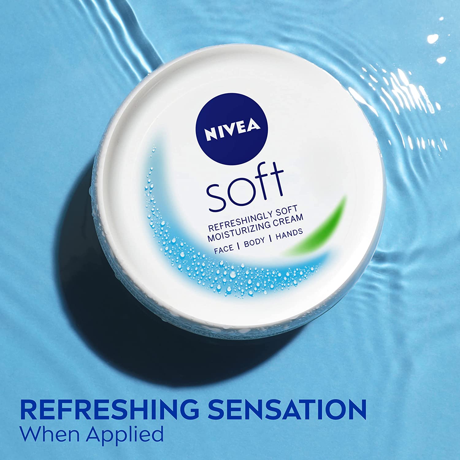 International Product NIVEA Soft All-Purpose Moisturizing Cream, Face, Hand and Body Cream, 200 mL