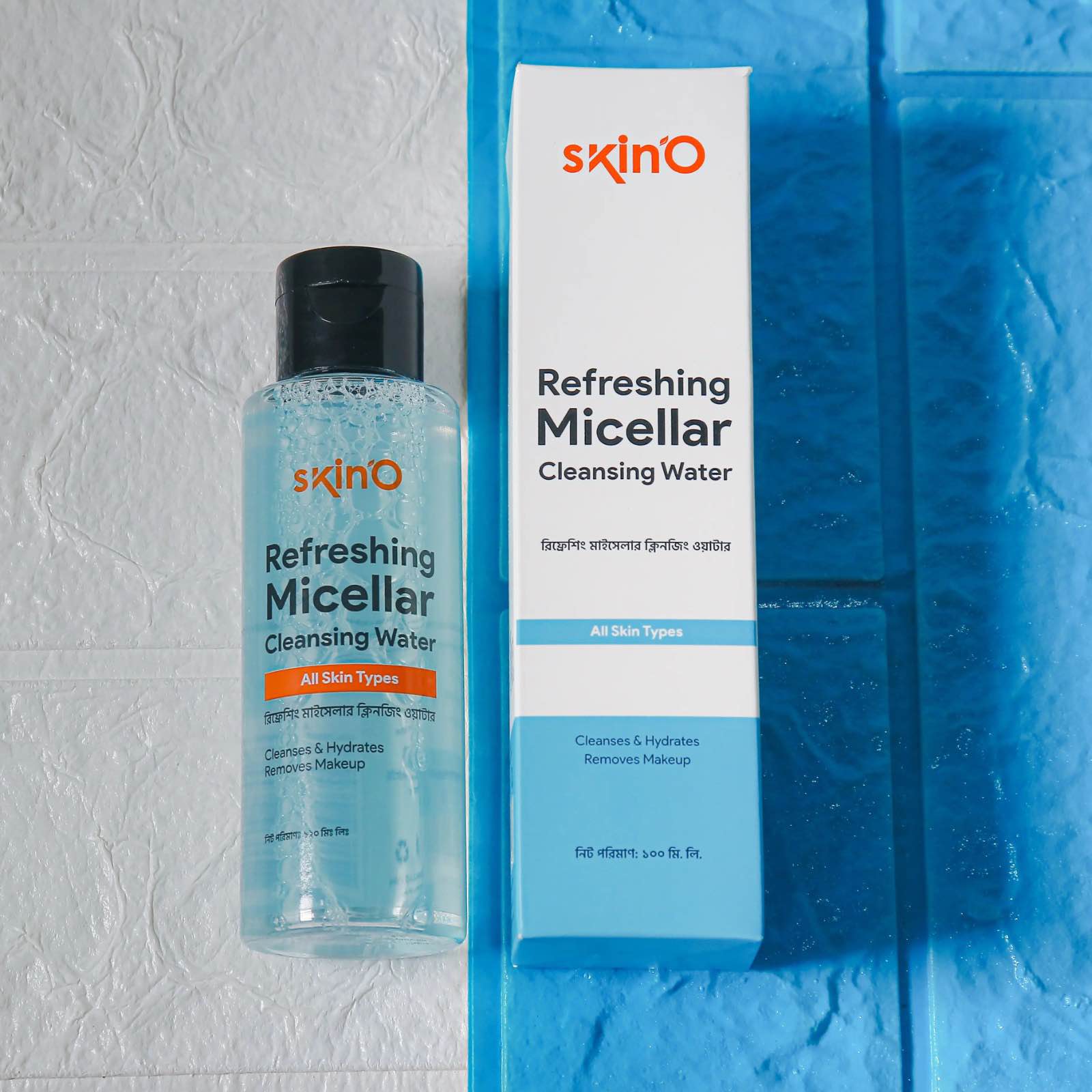 sKinO Refreshing Micellar Cleansing water 100mL By NS Glamour Mart