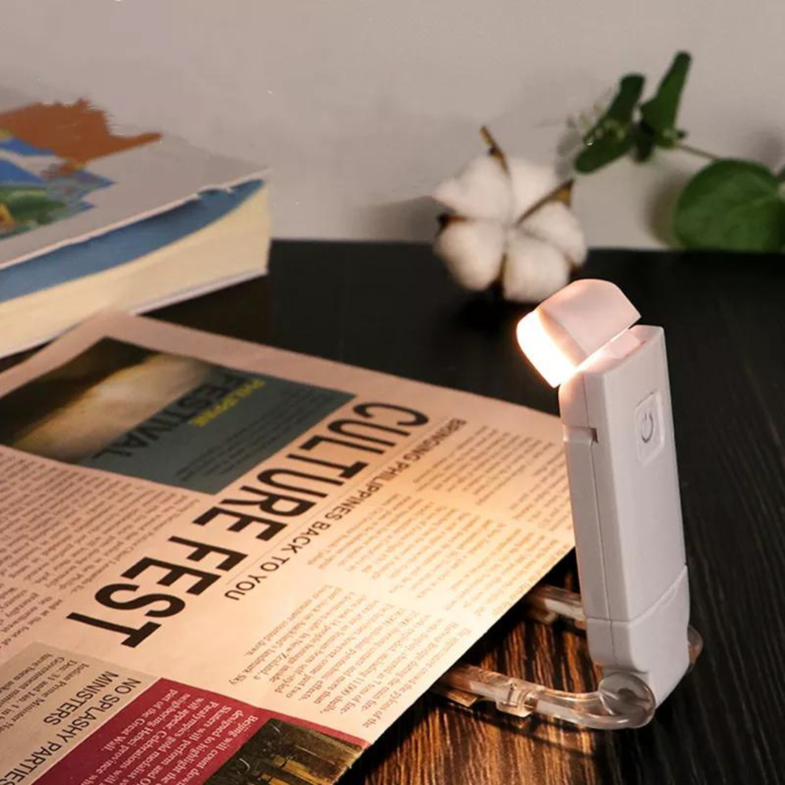 【Quality】 Light Clip, Clip On Light Rotatable Foldable for Travel