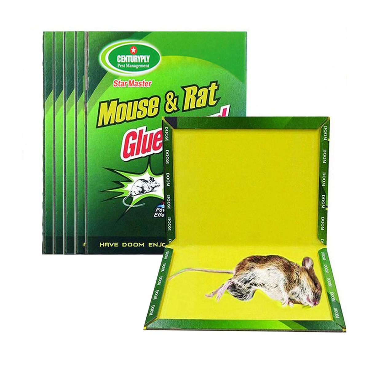 Rat Trap Mouse Board Sticky Mice Glue Trap High Effective Rodent Rat Snake Bugs Catcher Pest Control Reject Non-Toxic Eco-Friendly