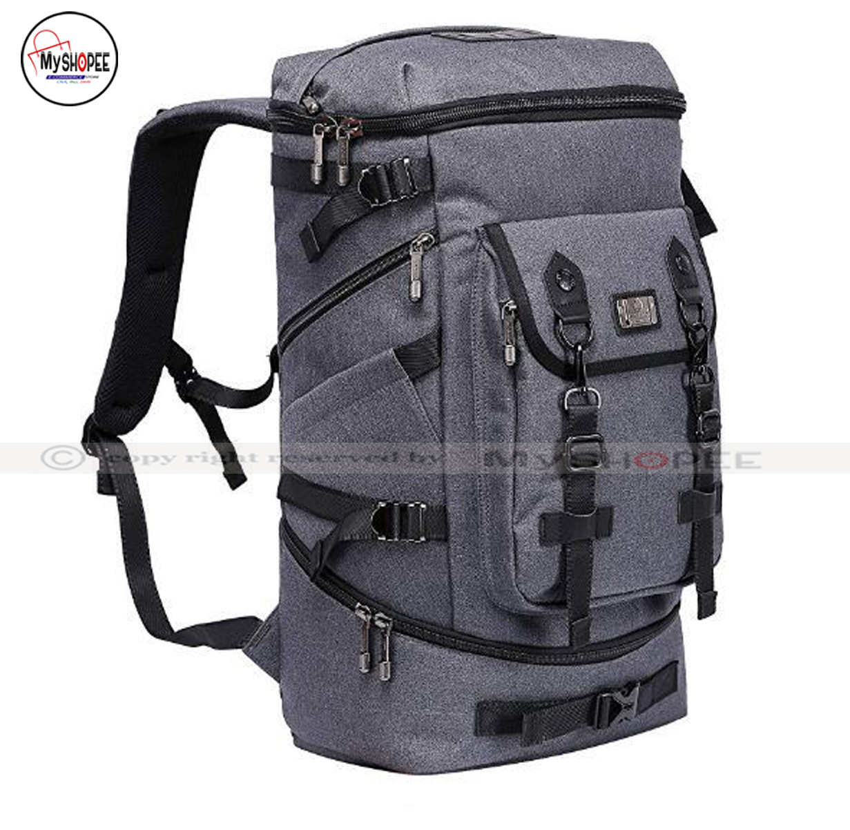 Travel backpack for men hiking nylon racksake water resistant laptop backpack men's casual backpack witzman - Innovative Design