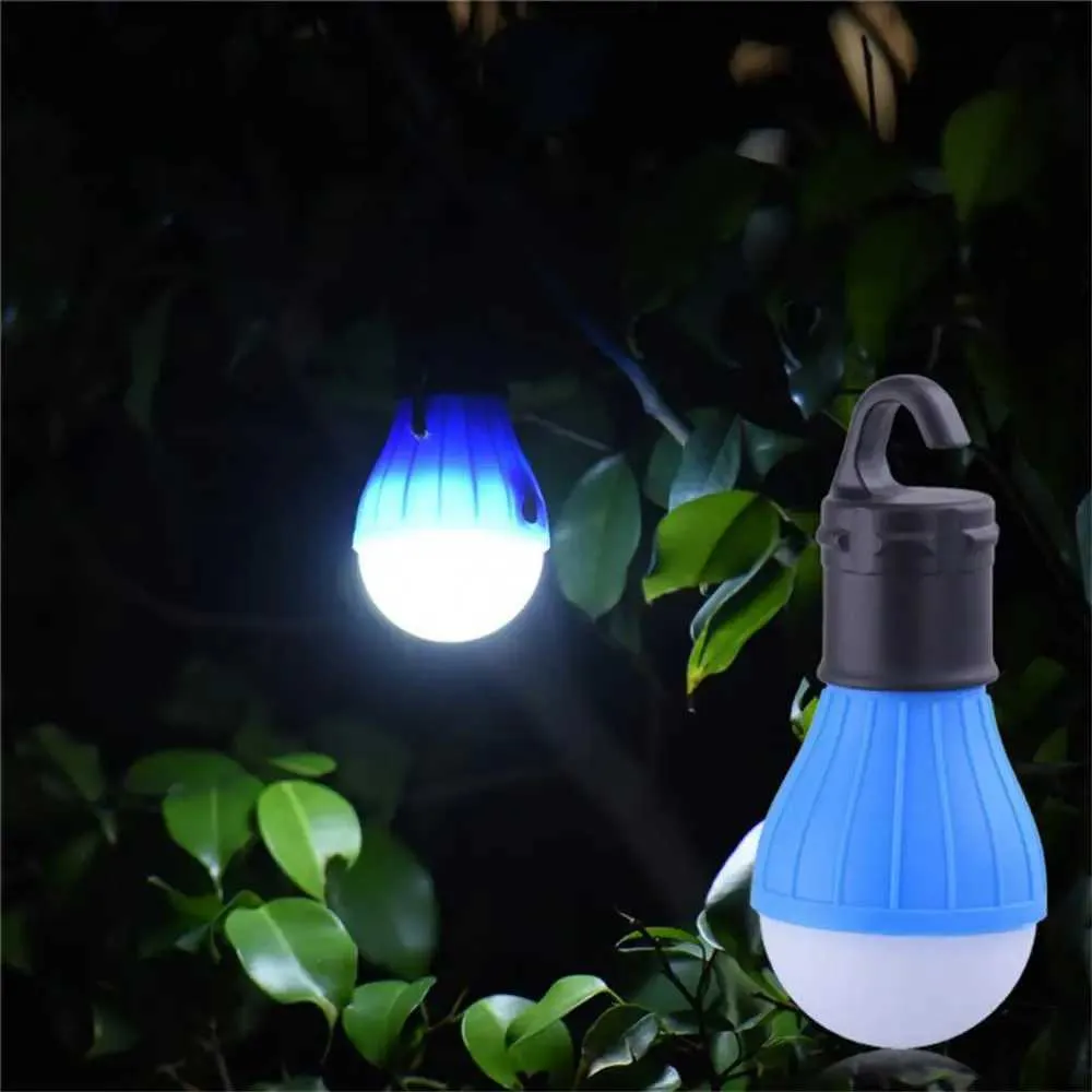 Outdoor Camping Tent Light Portable Lantern LED Bulb Outdoor Hanging Soft Light SOS Emergency Travel Lamp Use AAA Battery