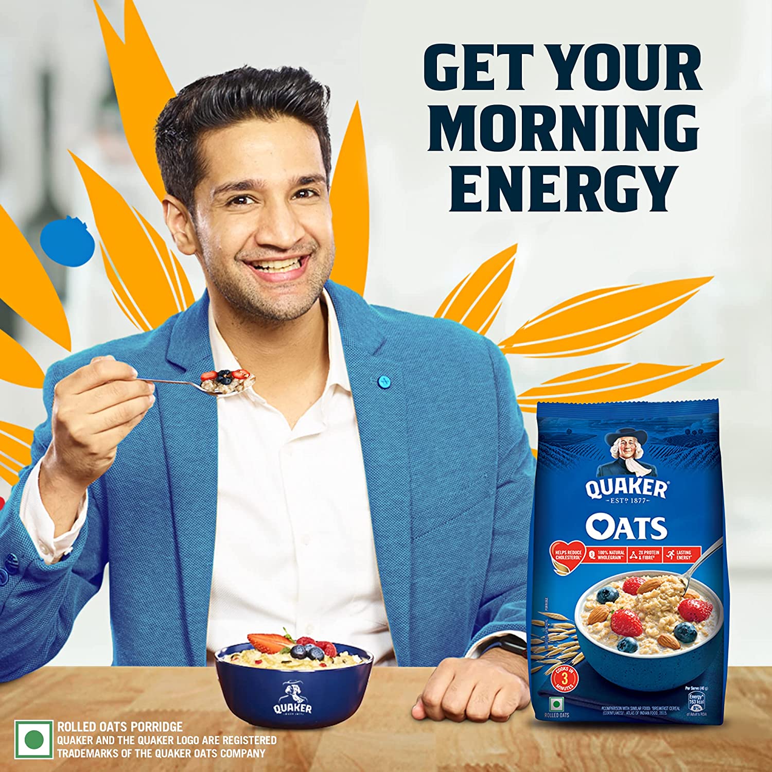 QUAKER 1KG PACKET (INDIAN)
